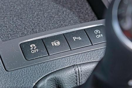 VW Caddy Blue Motion, Bedienelemente