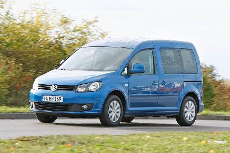 VW Caddy Blue Motion, Frontansicht