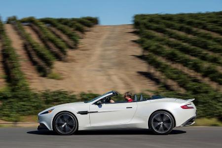 Aston Martin Vanquish Volante, Seitenansicht