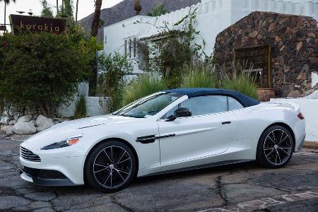 Aston Martin Vanquish Volante, Seitenansicht