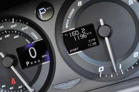 Aston Martin Vanquish Volante, Rundinstrumente