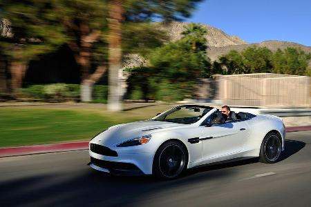 Aston Martin Vanquish Volante, Seitenansicht