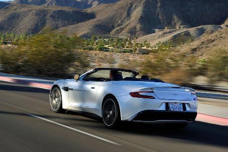 Aston Martin Vanquish Volante, Heckansicht