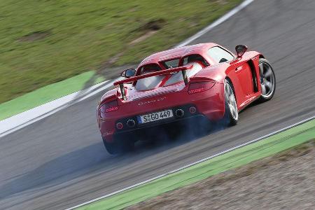 Porsche Carrera GT, Heckansicht