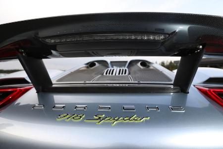 Porsche 918 Spyder, Heckspoiler