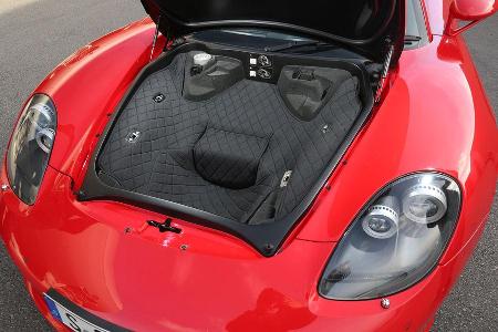 Porsche Carrera GT, Stauraum, Kofferraum