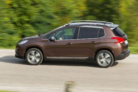 Peugeot 2008 e-HDi 115, Seitenansicht
