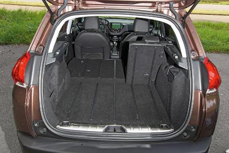 Peugeot 2008 e-HDi 115, Kofferraum, Ladeflche