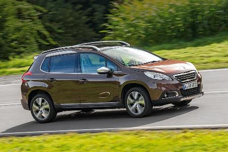 Peugeot 2008 e-HDi 115, Seitenansicht