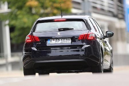 Peugeot 308 e-HDi 115, Heckansicht