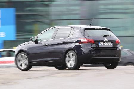 Peugeot 308 e-HDi 115, Heckansicht