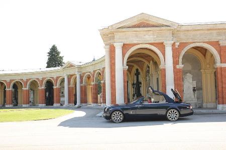 Rolls-Royce Phantom Drophead Cabrio, Wien, Zentralfriedhof