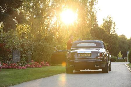 Rolls-Royce Phantom Drophead Cabrio, Wien, Zentralfriedhof