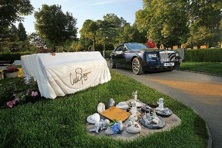 Rolls-Royce Phantom Drophead Cabrio, Wien, Zentralfriedhof