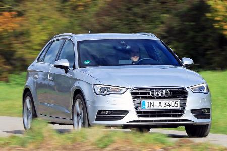 Audi A3 Sportback 1.2 TFSI, Frontansicht Audi A3 Sportback 1.2 TFSI, Frontansicht