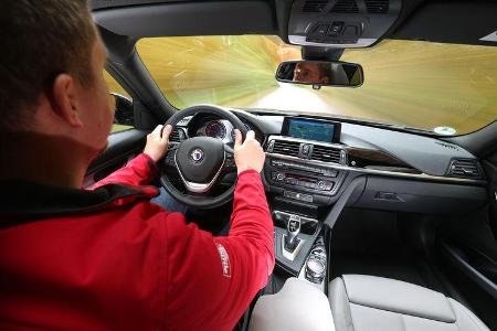 Alpina D3 Biturbo, Cockpit, Fahrersicht