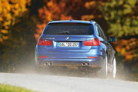 Alpina D3 Biturbo, Heckansicht