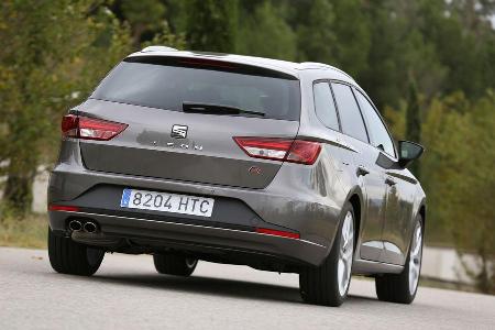 Seat Leon ST, Heckansicht