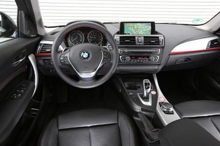 BMW 125i, BMW 125d, Cockpit