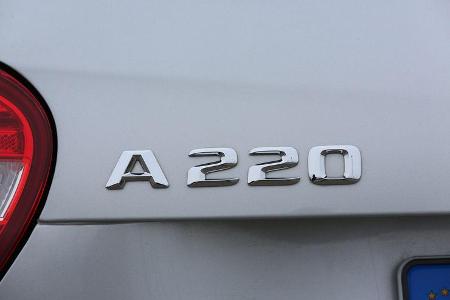 Mercedes A 220 CDI, Typenbezeichnung