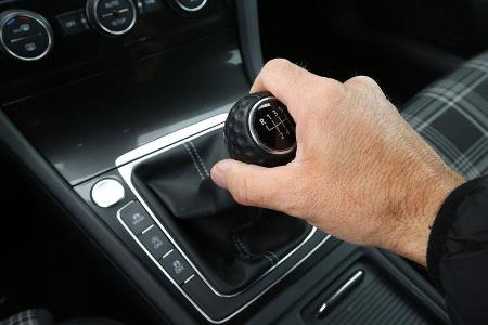 VW Golf GTI Performance, VW Golf GTD, Schalthebel