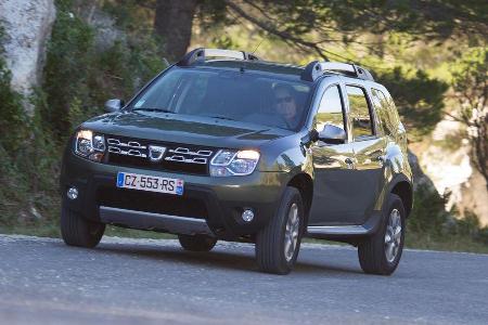 Dacia Duster dCi 110 4x4, Frontansicht