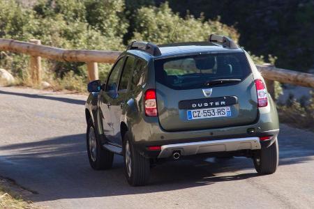 Dacia Duster dCi 110 4x4, Heckansicht