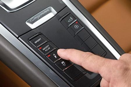 Porsche Cayman, Bedienelemente