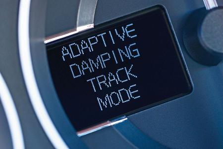 Aston Martin V12 Vantage S, Track Mode, Anzeige