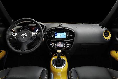 03/2014, Nissan Juke Facelift Genf, Innenraum