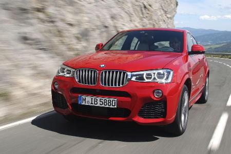 BMW X4 xDrive 35i, Frontansicht