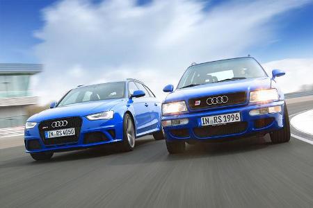 Audi Avant RS2, Audi RS4 Avant, Frontansicht