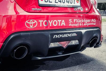 Novidem-Toyota GT86, Auspuff, Endrohre