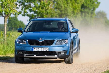 07/2014, Skoda Octavia Scout Fahrbericht