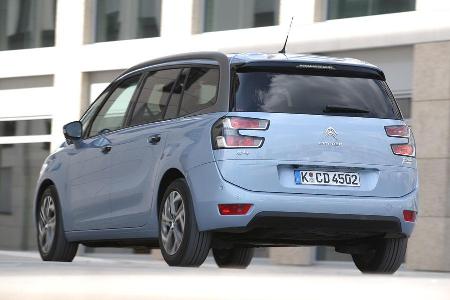 Citron Grand C4 Picasso e-HDi 115, Heckansicht