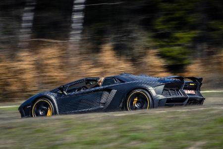 Mansory-Lamborghini Aventator Carbonada, Heckansicht