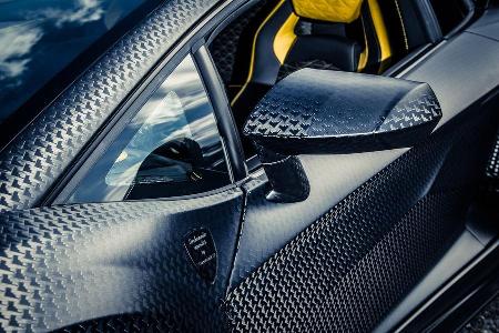 Mansory-Lamborghini Aventator Carbonada, Seitenspiegel