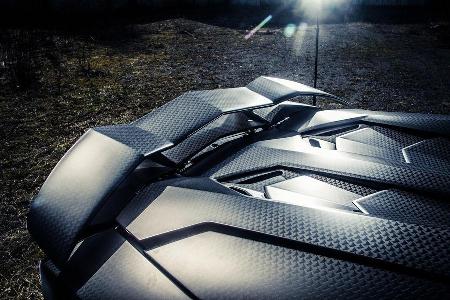 Mansory-Lamborghini Aventator Carbonada, Heckspoiler
