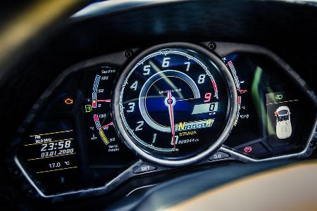Mansory-Lamborghini Aventator Carbonada, Rundinstrumente