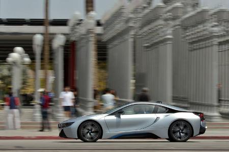 BMW i8, Seitenansicht