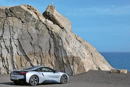 BMW i8, Seitenansicht
