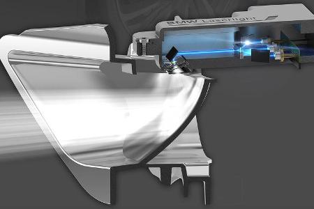 BMW i8 Laserlicht, Scheinwerfer