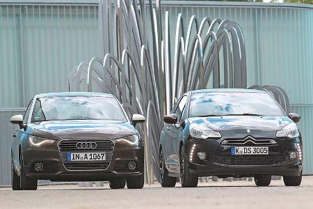 Audi A1 und Citroen DS3
