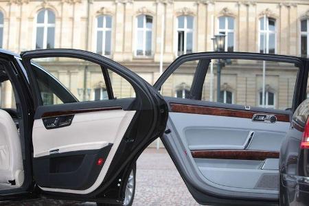Mercedes S-Klasse, VW Phaeton, Fondtüren