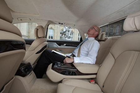 Audi A8, Fond, Innenraum, Einzelsitze
