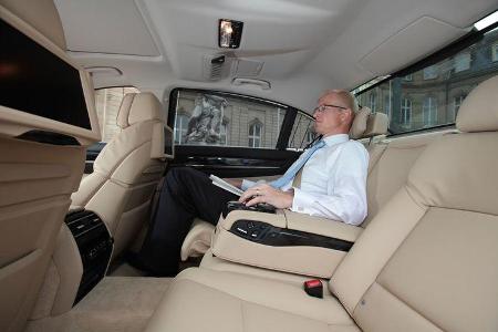 BMW 7er, Fond, Innenraum, Einzelsitze