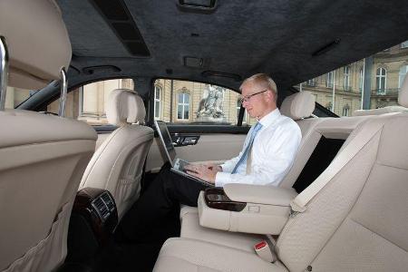 Mercedes S-Klasse, Fond, Innenraum, Einzelsitze