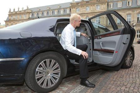 VW Phaeton, Fondtür, Einstieg, Ausstieg