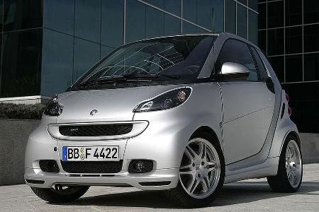 Platz 37: Smart Fortwo Coupé Brabus 1.0 - 4,2 entwendete Fzg. pro 1.000 Fzg.