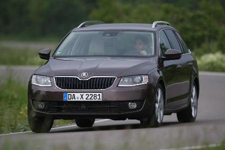 Skoda Octavia Combi, Frontansicht